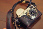 Fujifilm X 100T Leather Camera Case - Combo Set - kaza-deluxe